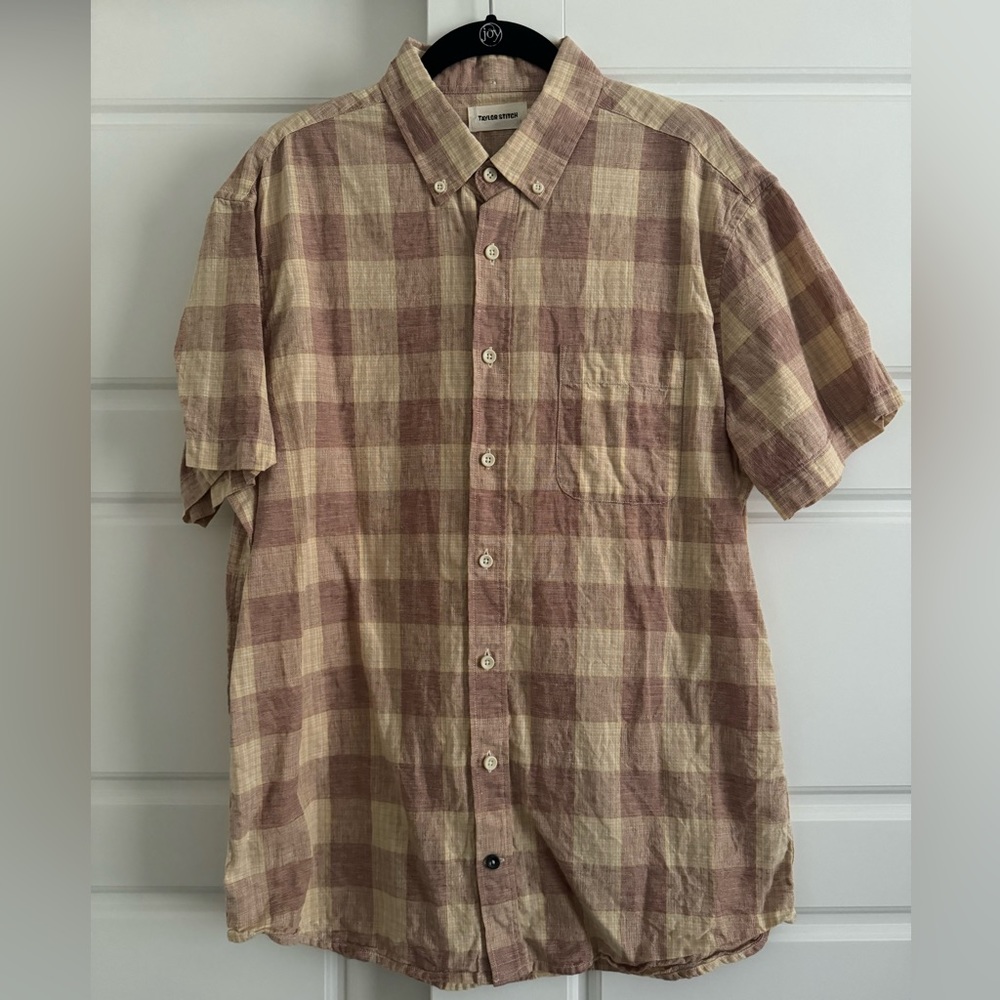Taylor Stitch Short Sleeve Button Down Shirt